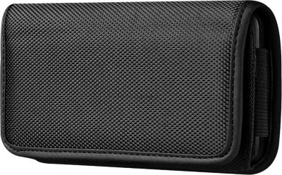 Etui AVIZAR Ceinture Taille XXL Tissu Oxford Noir