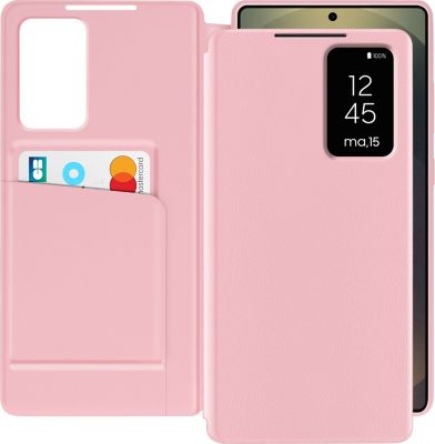 Etui AVIZAR Fenêtre Galaxy S25 Ultra Rose Etui AVIZAR Fenêtre Galaxy S25 Ultra Rose