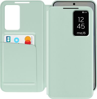 Etui AVIZAR Fenêtre Galaxy S25 Vert Clair
