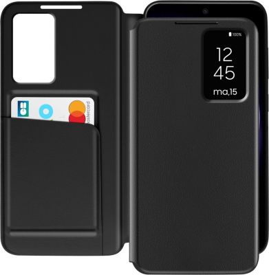 Etui AVIZAR Fenêtre Galaxy S23 Noir