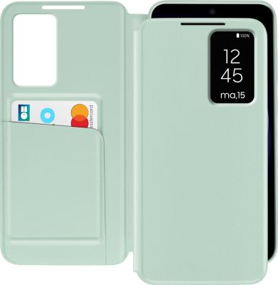 Etui AVIZAR Fenêtre Galaxy S23 Vert Clair