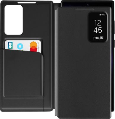 Etui AVIZAR Fenêtre Galaxy S23 Ultra Noir