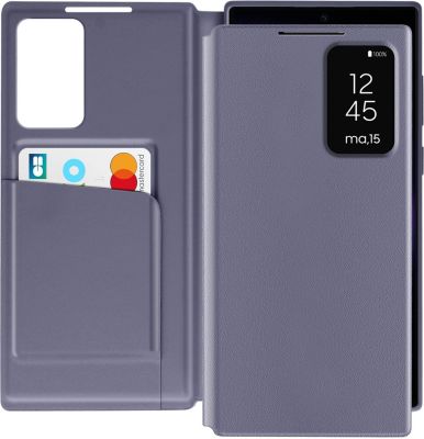 Etui AVIZAR Fenêtre Galaxy S23 Ultra Lavande Etui AVIZAR Fenêtre Galaxy S23 Ultra Lavande