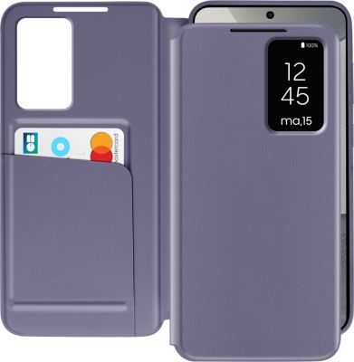 Etui AVIZAR Fenêtre Galaxy S24 Lavande