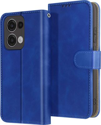 Etui AVIZAR Portefeuille Oppo Reno 13 Bleu