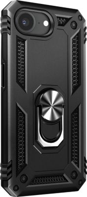 Coque AVIZAR iPhone 16e Bague Support Noir Coque AVIZAR iPhone 16e Bague Support Noir