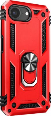Coque AVIZAR iPhone 16e Bague Support Rouge