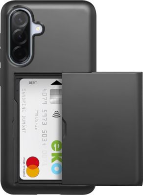 Coque AVIZAR iPhone 16e Porte-carte Noir