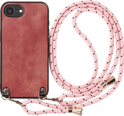 Coque AVIZAR Cordon iPhone 16e Rose Vintage Coque AVIZAR Cordon iPhone 16e Rose Vintage