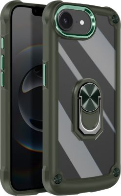 Coque AVIZAR iPhone 16e Bague Support Vert