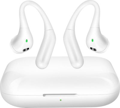 Ecouteurs LINQ Bluetooth Blanc à Crochet d'oreille