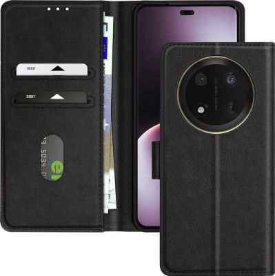 Etui AVIZAR Honor Magic 7 Lite Portefeuille Noir