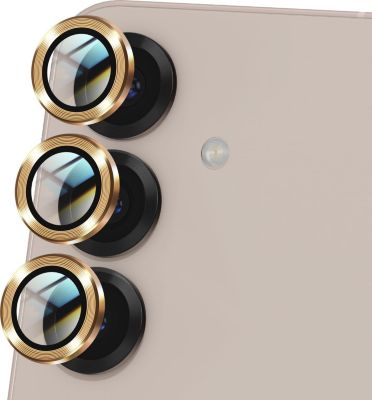 Protège objectif AVIZAR Samsung S25 Verre Trempé Contour Or