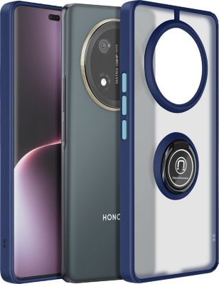 Coque AVIZAR Bague Honor Magic 7 Lite Bleu Givré