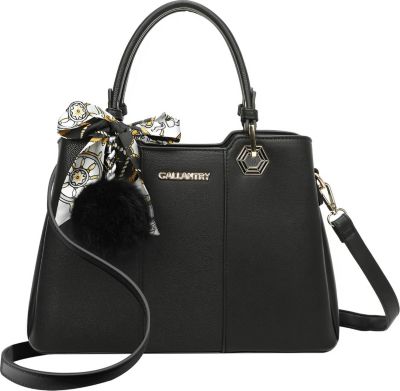 Sac bandoulière GALLANTRY Femme Décoré d'un Pompon et d'un Foulard