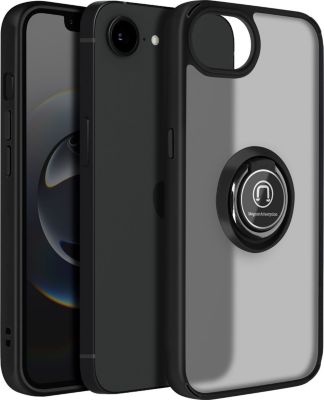 Coque AVIZAR Bague iPhone 16e Noir