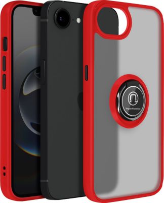 Coque AVIZAR Bague iPhone 16e Rouge