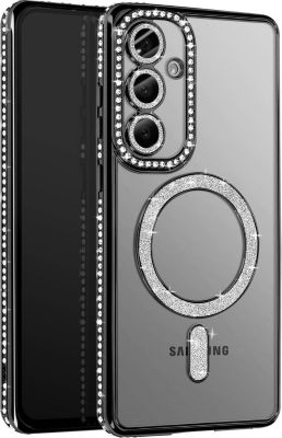 Coque AVIZAR Diamant Samsung Galaxy S25 MagSafe Noir