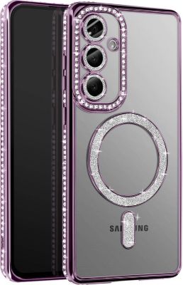 Coque AVIZAR Diamant Samsung S25 Plus MagSafe Violet