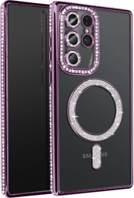 Coque AVIZAR Diamant Samsung S25 Ultra MagSafe Violet