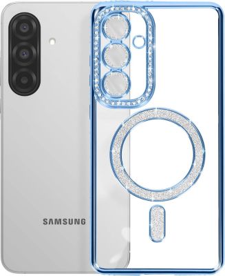 Coque AVIZAR Diamant Samsung Galaxy A36 MagSafe Bleu Coque AVIZAR Diamant Samsung Galaxy A36 MagSafe Bleu