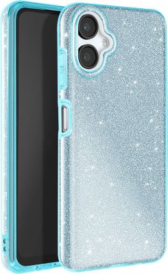 Coque AVIZAR Paillettes Samsung Galaxy A06 Bleu