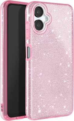 Coque AVIZAR Paillettes Samsung Galaxy A06 Rose Clair Coque AVIZAR Paillettes Samsung Galaxy A06 Rose Clair
