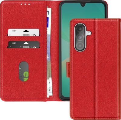Etui AVIZAR Samsung Galaxy A26 Portefeuille Rouge