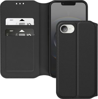 Etui AVIZAR iPhone 16e Portefeuille Noir Etui AVIZAR iPhone 16e Portefeuille Noir