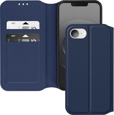 Etui AVIZAR iPhone 16e Portefeuille Bleu