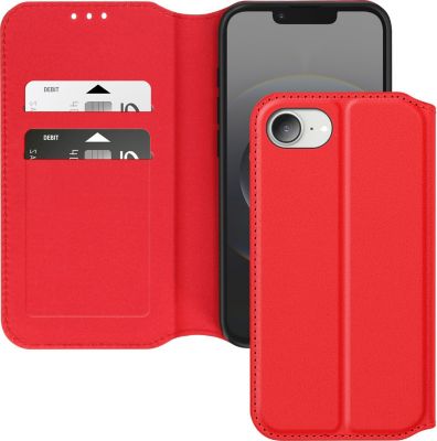 Etui AVIZAR iPhone 16e Portefeuille Rouge