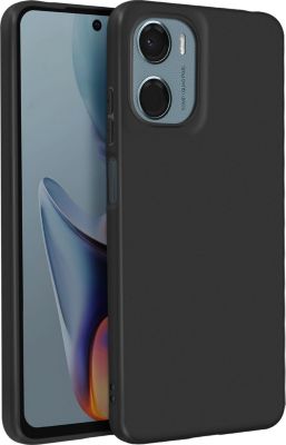 Coque AVIZAR Motorola Moto G05 Silicone Mat Noir