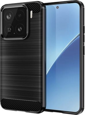 Coque AVIZAR Xiaomi 15 Carbone Brossé Noir