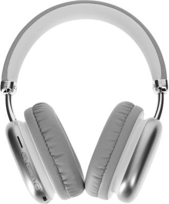 Casque AVIZAR Bluetooth Microphone Intégré Argent