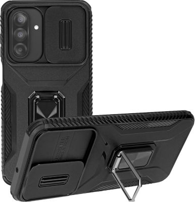 Coque AVIZAR Galaxy A26 Bague Support Noir Coque AVIZAR Galaxy A26 Bague Support Noir