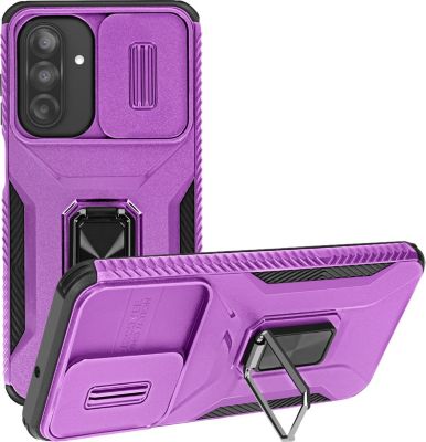 Coque AVIZAR Galaxy A26 Bague Support Violet Coque AVIZAR Galaxy A26 Bague Support Violet
