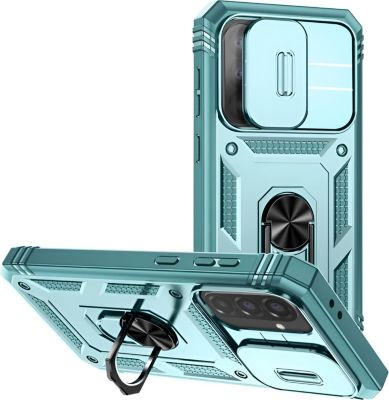 Coque AVIZAR Samsung Galaxy A56 Bague Antichoc Vert