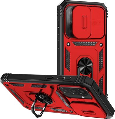 Coque AVIZAR Samsung Galaxy A36 Bague Antichoc Rouge Coque AVIZAR Samsung Galaxy A36 Bague Antichoc Rouge