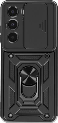 Coque AVIZAR Realme 14x Bague Antichoc Noir