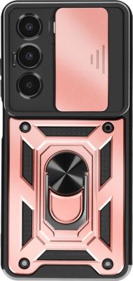 Coque AVIZAR Realme 14x Bague Antichoc Rose