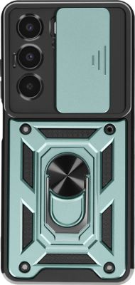 Coque AVIZAR Realme 14x Bague Antichoc Vert