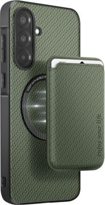Coque AVIZAR Samsung A36 Porte-carte Vert sauge