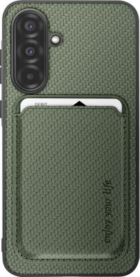 Coque AVIZAR Samsung A56 Porte-carte Vert sauge
