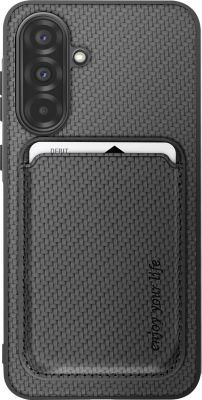 Coque AVIZAR Samsung A56 Porte-carte Noir