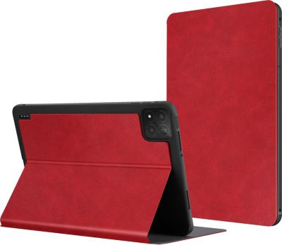 Etui AVIZAR Xiaomi Pad 7 Clapet Support Vidéo Rouge
