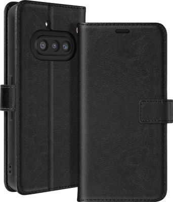 Etui MAYAXESS Vintage Nothing Phone 3a Noir