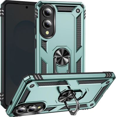 Coque AVIZAR Samsung S25 Edge Bague Support Vert Coque AVIZAR Samsung S25 Edge Bague Support Vert