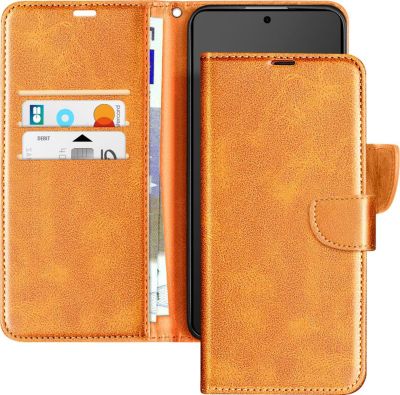 Etui AVIZAR Portefeuille Galaxy S25 Edge Jaune