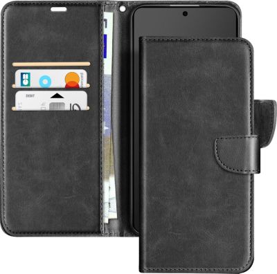 Etui AVIZAR Portefeuille Galaxy S25 Edge Noir