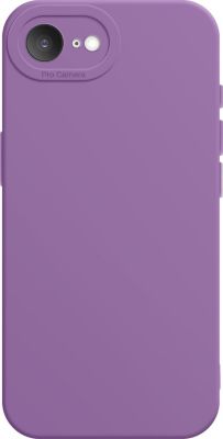 Coque AVIZAR iPhone 16e Silicone Lisse Violet